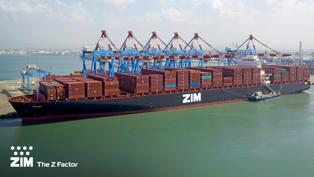 Das Schifffahrtsunternehmen „Zim“ hat einen Rekordgewinn 2021 einfahren können