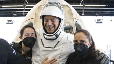 Der zweite israelische Astronaut nach der Rückkehr zur Erde