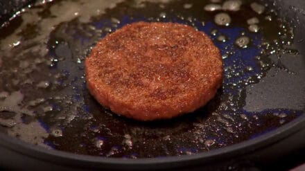 Hamburger aus kultiviertem Fleisch