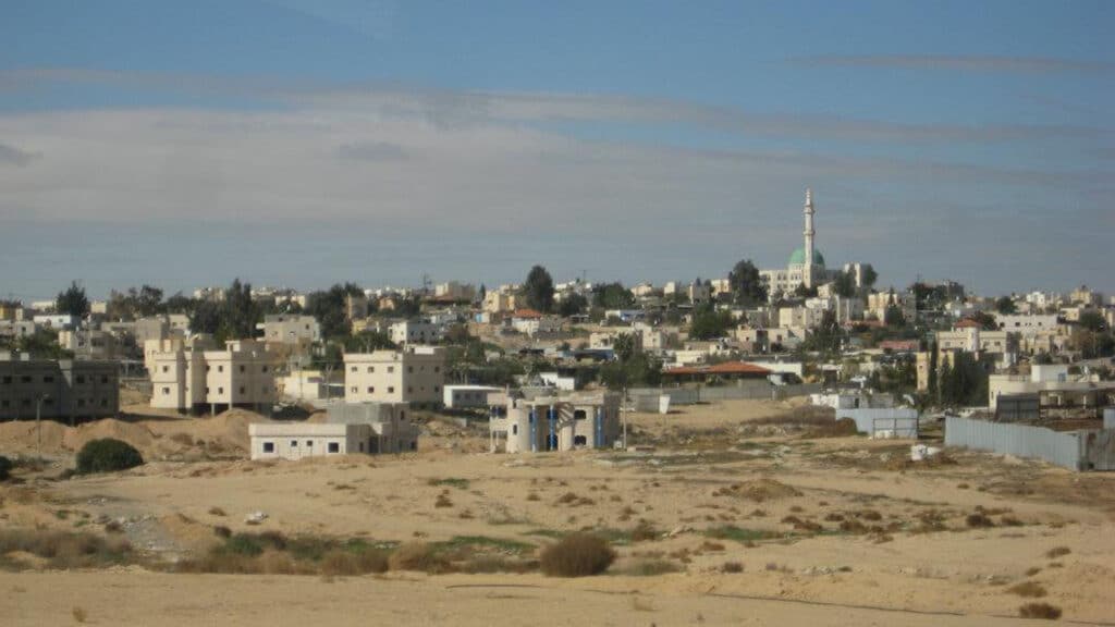 Der Beduinenort Hura im Negev