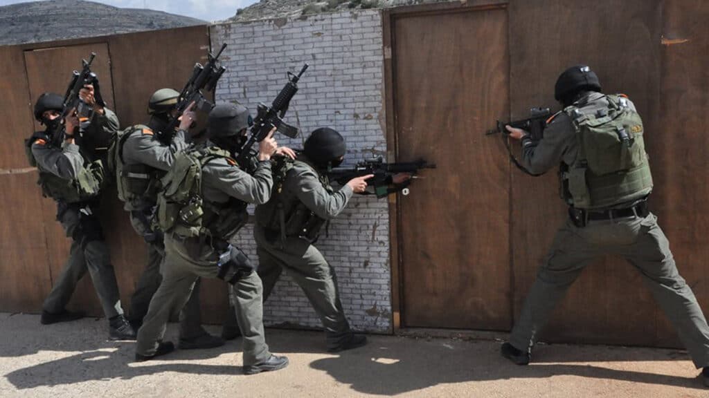 Israelischer Grenzschutz Antiterroreinheit Jamas