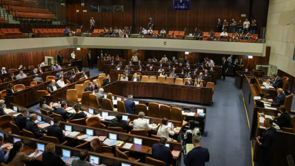 Das Knesset-Plenum