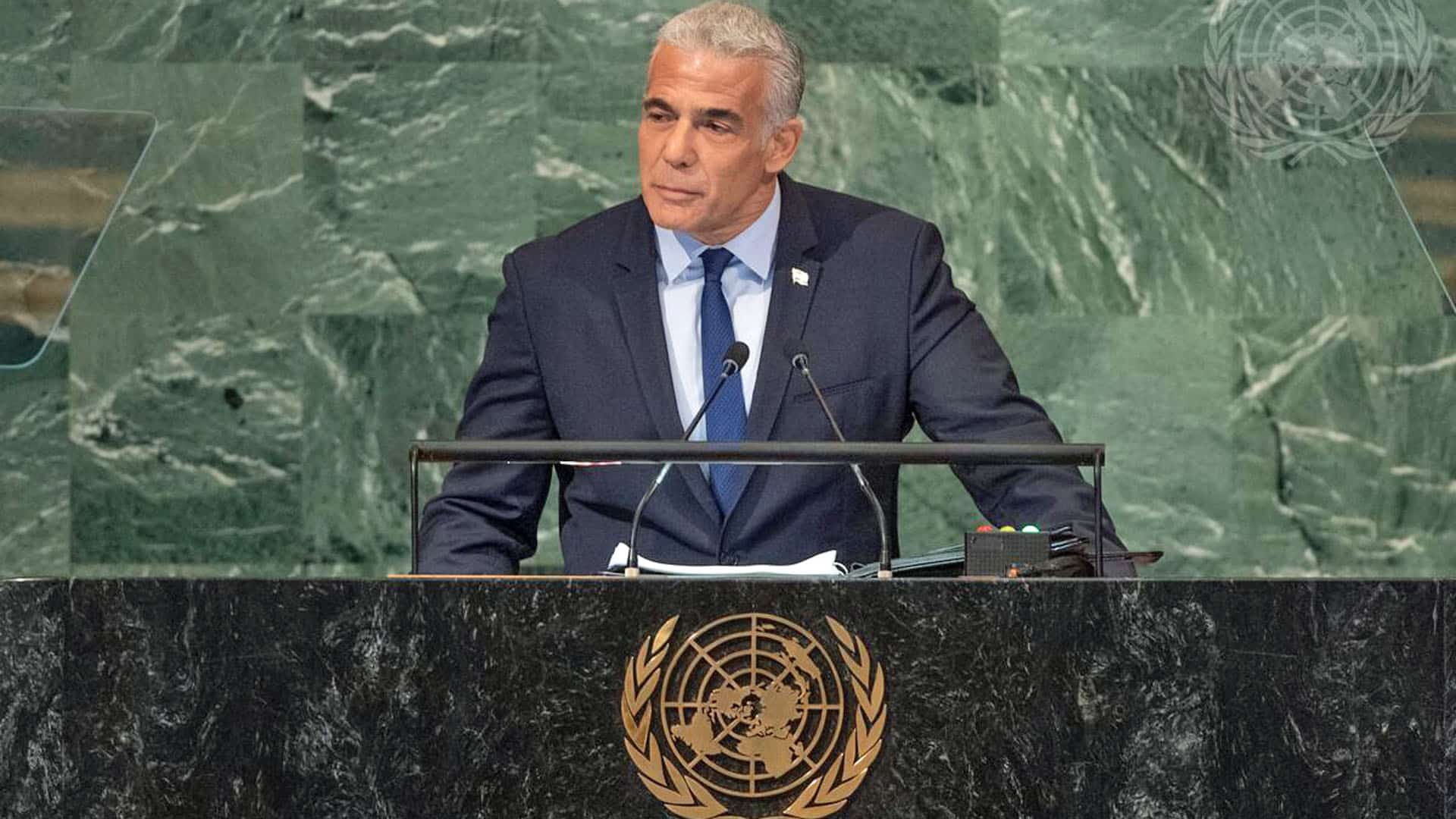 Lapid befürwortet „ZweiStaatenLösung“