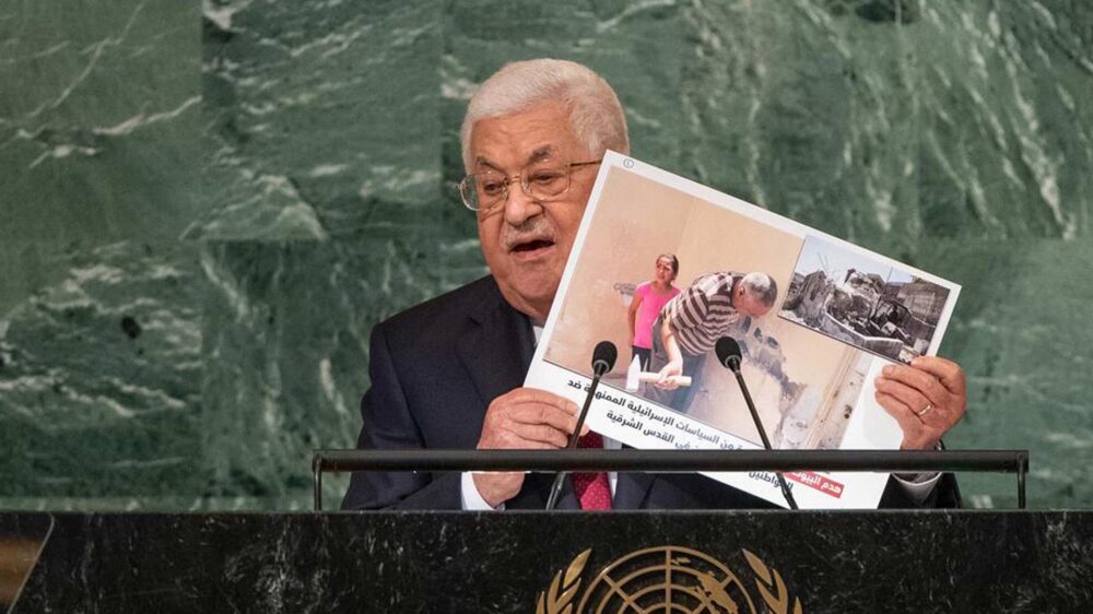 Abbas bei der UN-Generaldebatte 2022