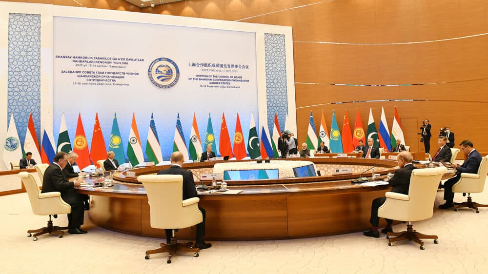 Sitzung der Shanghaier Organisation für Zusammenarbeit im September 2022