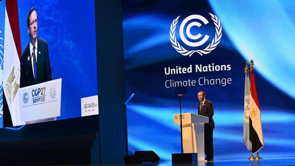 Herzog sprach bei der 27. UN-Klimakonferenz in Ägypten