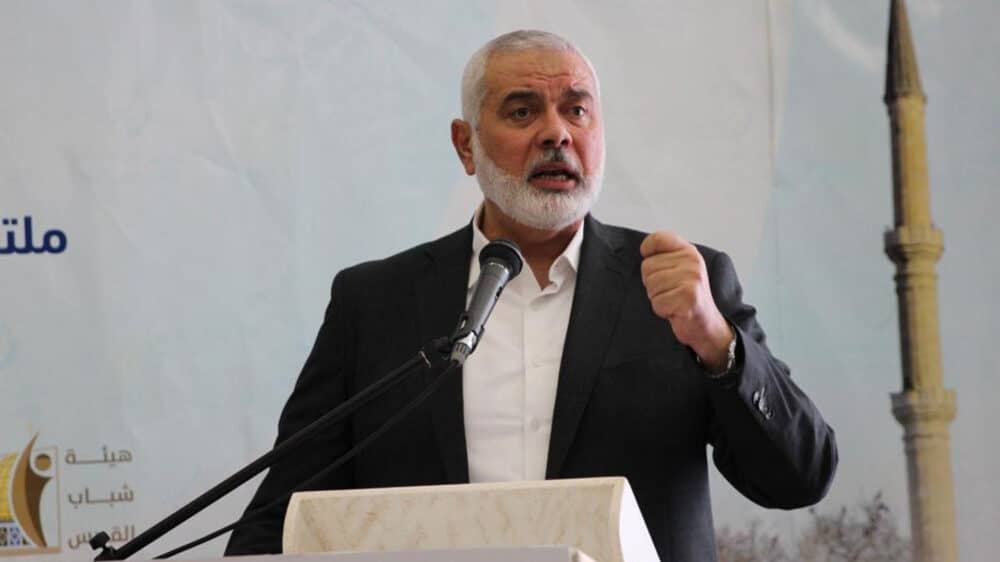 Hamas-Chef Hanije spricht zum 35. Jahrestag der Terror-Organisation