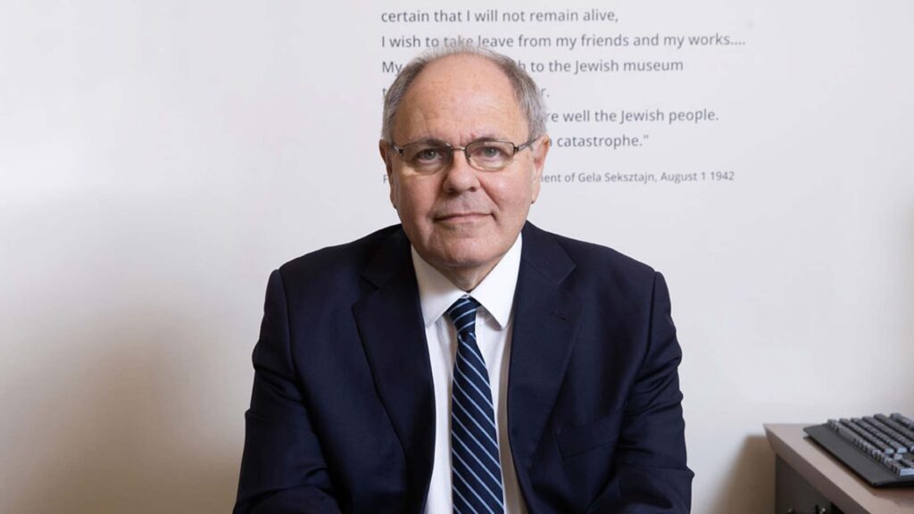 Der Vorstandsvorsitzende von Yad Vashem, Dani Dajan