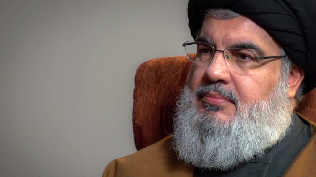 Hisbollah-Chef Nasrallah im Jahr 2019