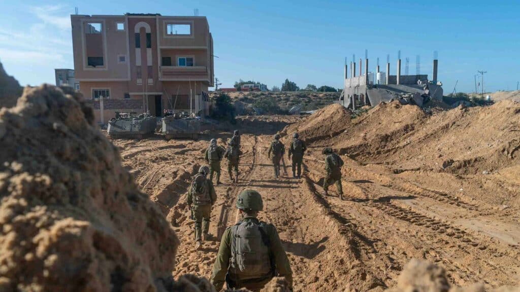 Die Armee rückt im Gazastreifen weiter vor – Bodentruppen kämpfen inzwischen sowohl im Norden wie auch im Süden des Gebiets