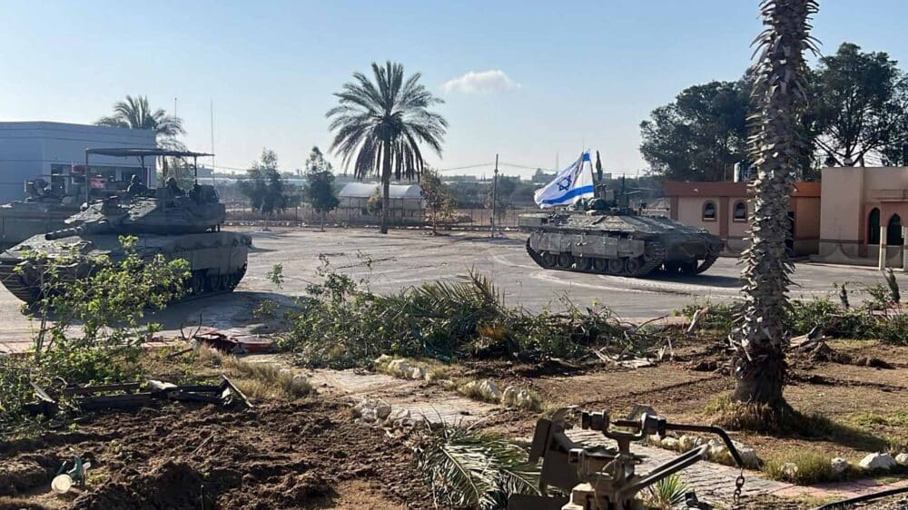 Die Armee erlangte am Dienstag Kontrolle über den Rafah-Grenzübergang