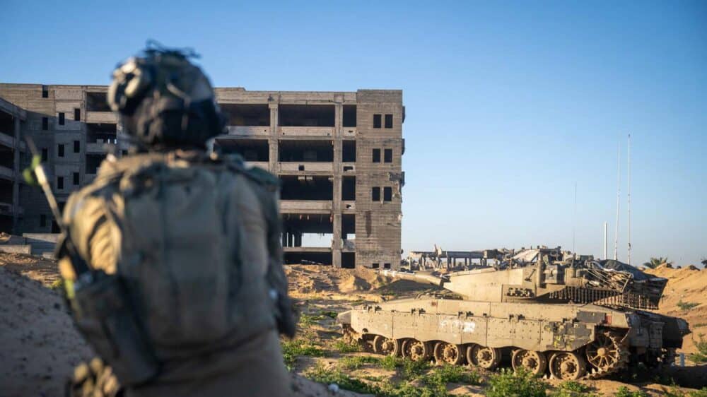 Die Armee kämpfte am 23. März im Stadtteil Tel Al-Sultan in Rafah und umzingelte den Stadtteil