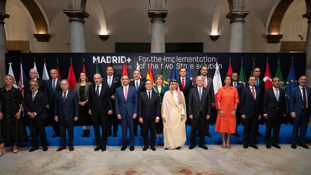 An der Konferenz der Madrid-Gruppe nahmen größtenteils Vertreter europäischer und arabischer Staaten teil