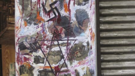 Hakenkreuz u Davidsstern