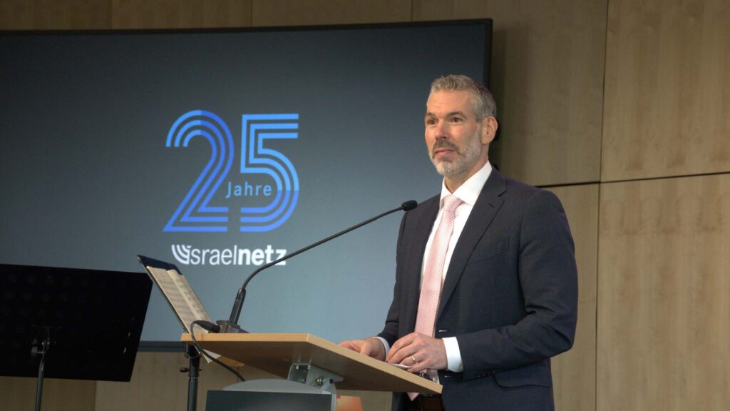 Daniel Neumann erhob in seinem Vortrag den Vorwurf, dass viele Journalisten mit einer vorgefertigten Meinung über Israel berichteten