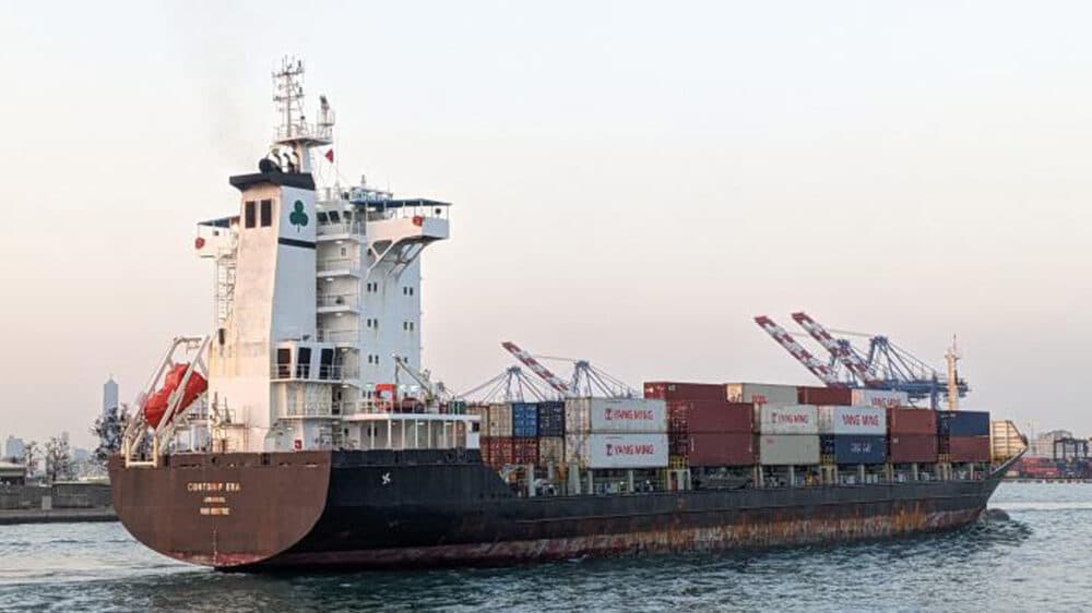 Die „Contship Era“ sollte im August Rüstungsgüter nach Israel bringen