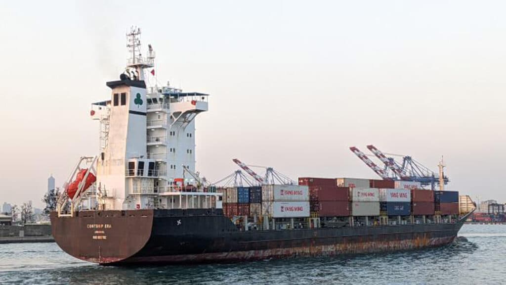 Die „Contship Era“ sollte im August Rüstungsgüter nach Israel bringen
