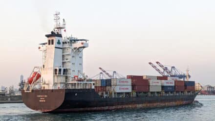 Die „Contship Era“ sollte im August Rüstungsgüter nach Israel bringen