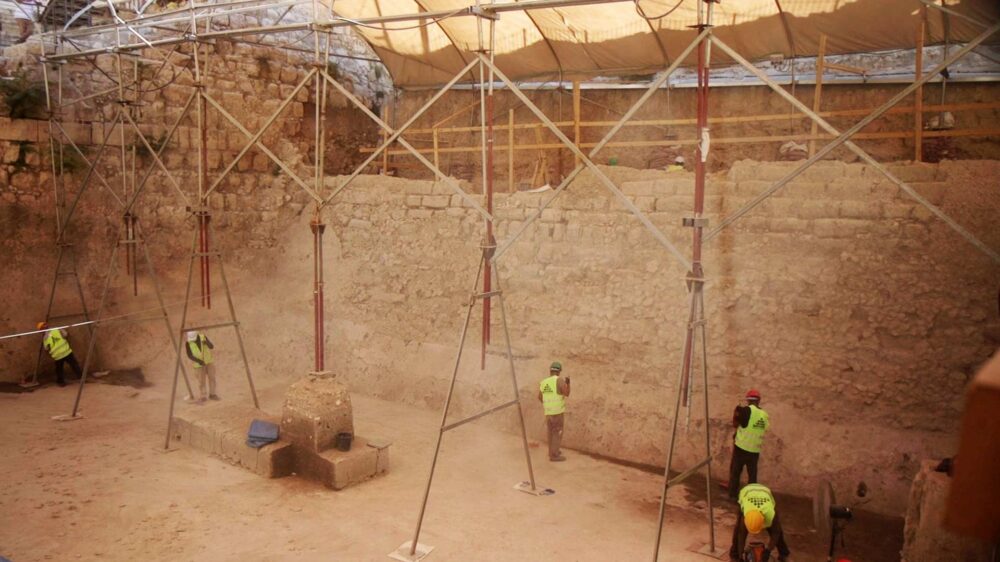 Vor rund 2.800 Jahren bauten die Herrscher Jerusalems einen massiven Damm, um die Wasserversorgung der Stadt zu gewährleisten