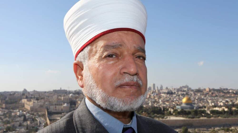 Der Jerusalemer Großmufti ist der höchste religiöse Vertreter der Palästinensischen Autonomiebehörde