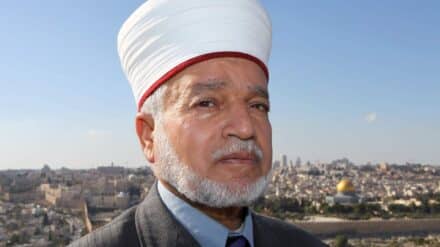 Der Jerusalemer Großmufti ist der höchste religiöse Vertreter der Palästinensischen Autonomiebehörde