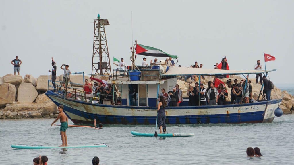 Ein Teilverband der Flottille legte Anfang September einen Zwischenstopp in Tunesien ein