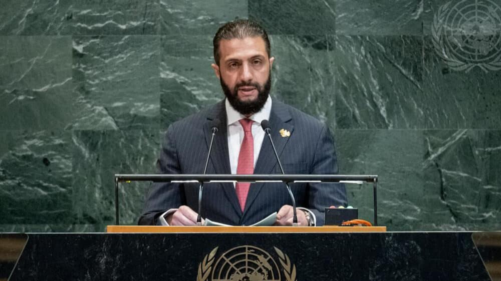 Der syrische Präsident Al-Schar'a sieht sein Land nach Jahren des Bürgerkrieges im Aufbruch