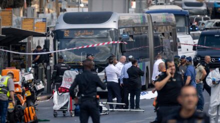 Zwei Terroristen haben an einer Haltestelle in Jerusalem mehrere Israelis getötet