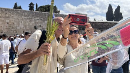 Priestersegen Klagemauer Sukkot Kotel