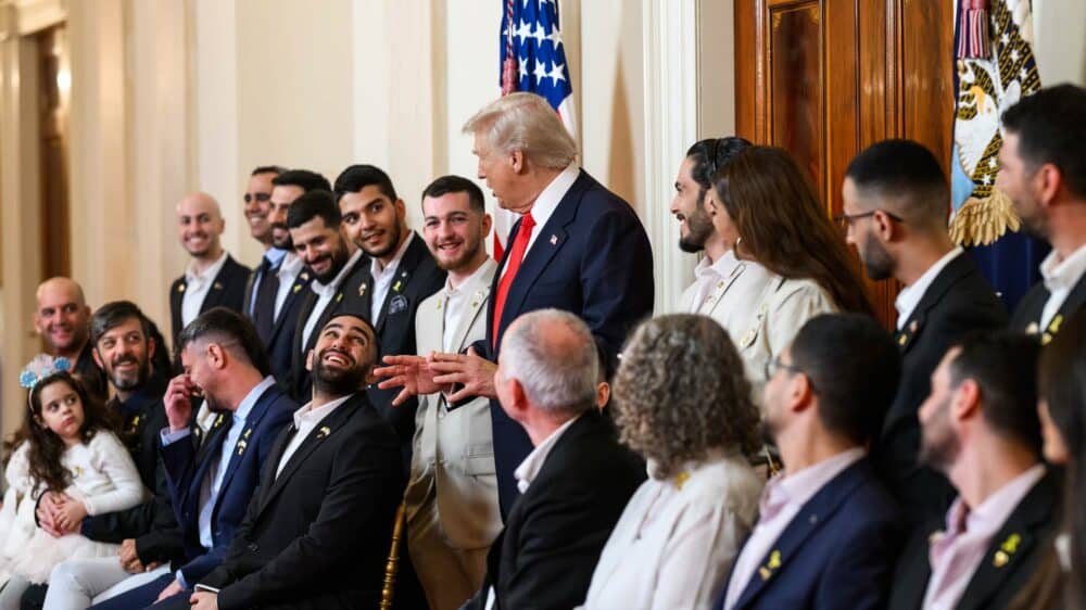 Geisel-Empfang im Weißen Haus