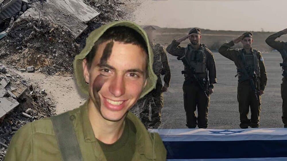 Die getötete Geisel Hadar Goldin