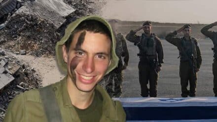 Die getötete Geisel Hadar Goldin