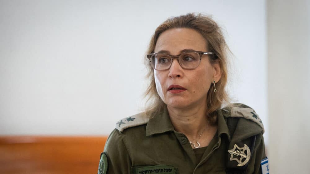 Militäranwältin Tomer-Jeruschalmi