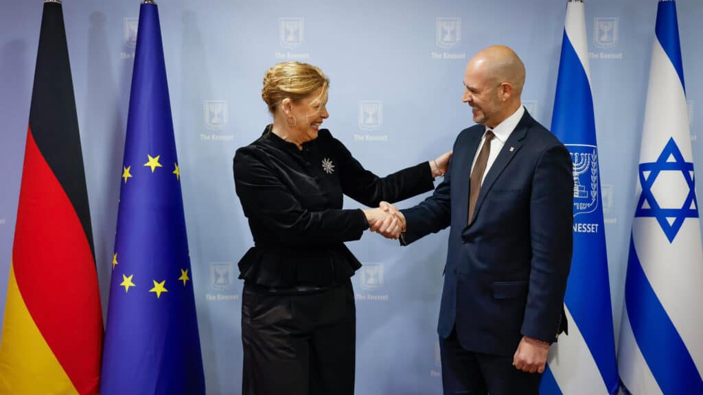 Bundestagspräsidentin Klöckner in der Knesset