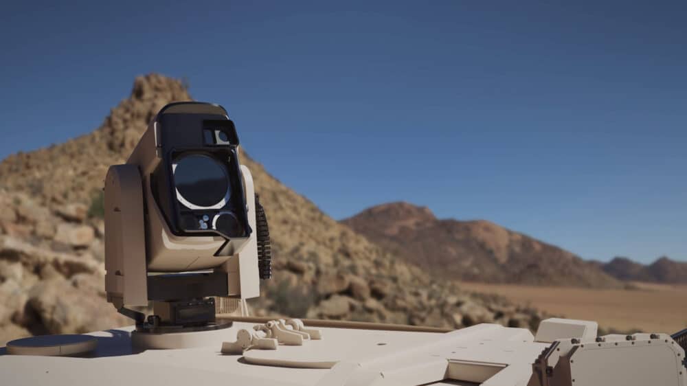 Seit Ende Dezember ist das Lasersystem Eisenstrahl offiziell im Einsatz