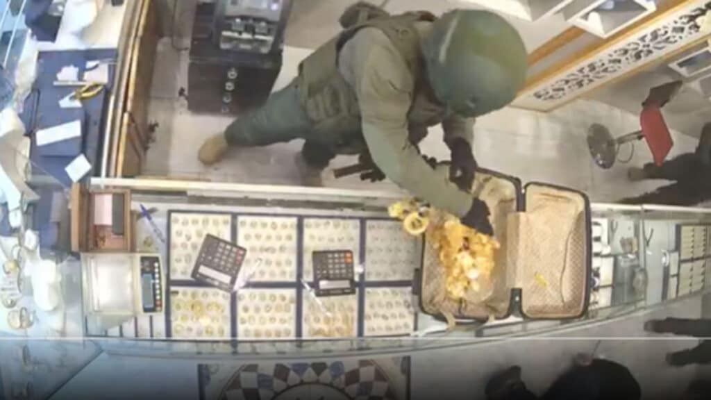 Überfall Beduinen Juwelier Hebron