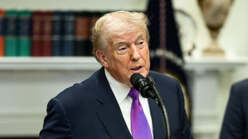 US-Präsident Trump im Weißen Haus