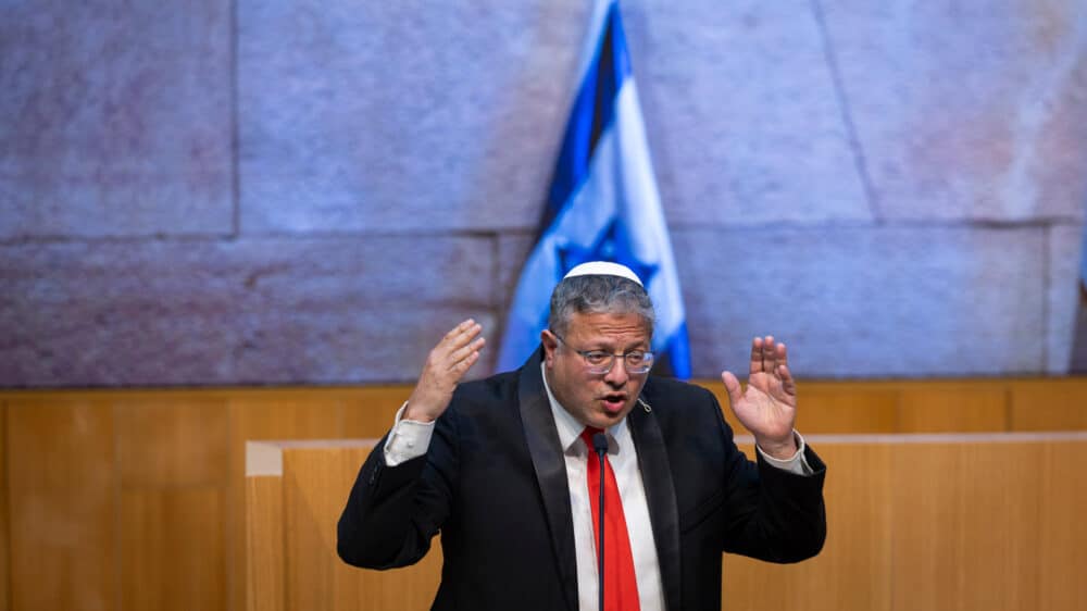 Itamar Ben Gvir bei Knesset-Debatte zur Einführung der Todesstrafe für Terroristen