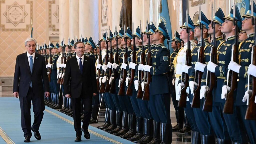 Israelischer Präsident Herzog in Astana