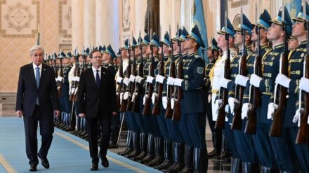 Israelischer Präsident Herzog in Astana