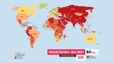 Pressefreiheit weltweit