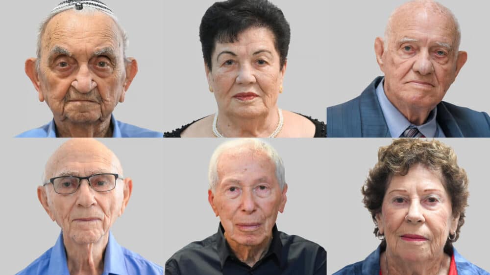 Die sechs Fackelträger am Jom HaSchoa