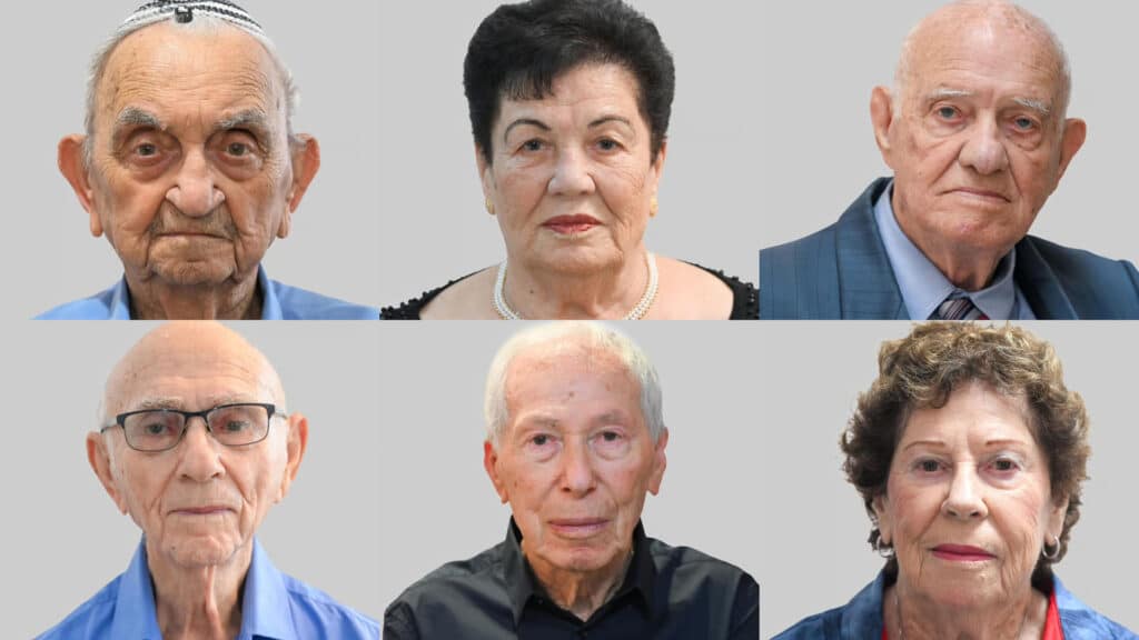 Die sechs Fackelträger am Jom HaSchoa