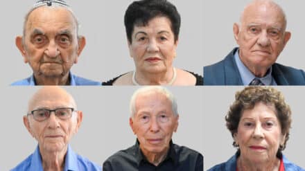 Die sechs Fackelträger am Jom HaSchoa