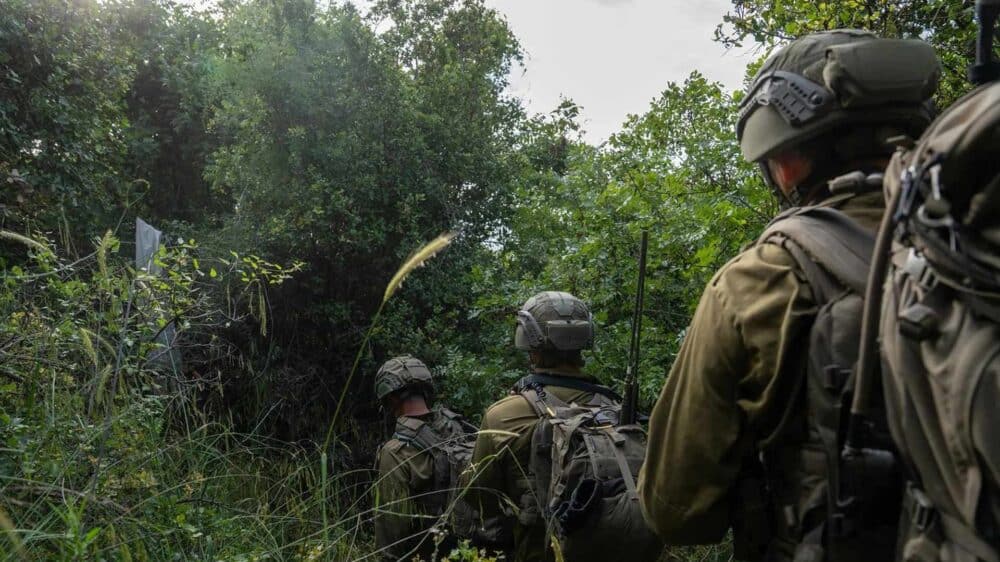 Im Dickicht: Israelische Soldaten gehen im Südlibanon gegen die Hisbollah vor