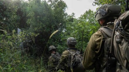 Im Dickicht: Israelische Soldaten gehen im Südlibanon gegen die Hisbollah vor