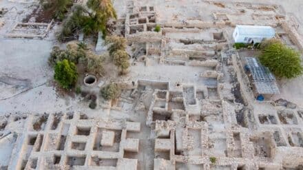 Antiker Stützpunkt: Archäologen untersuchen die frühere Festung Chazeva
