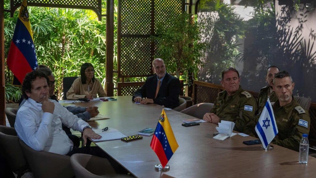 Die venezolanische amtierende Präsidentin Rodríguez hörte sich die israelischen Aufbaupläne an und erteilte ihre Genehmigung