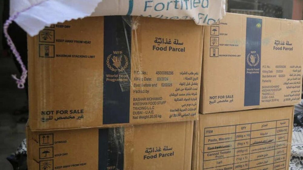 Die Terror-Organisation Hamas plündert regelmäßig Lebensmittellieferungen