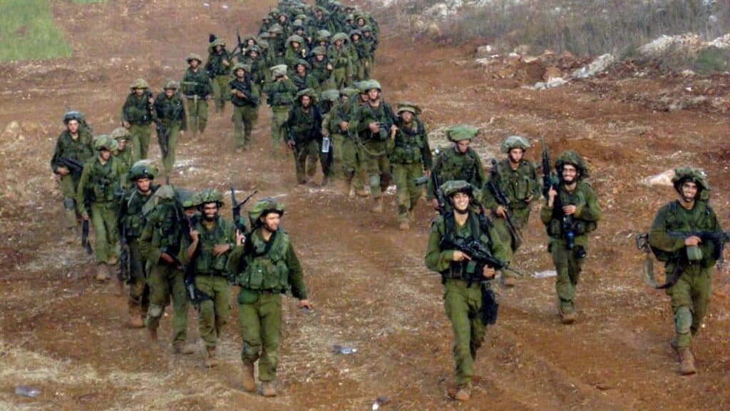 Israelische Soldaten nach dem Libanonkrieg 2006